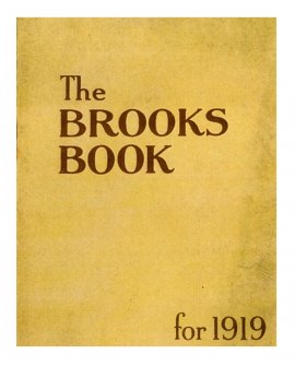 THE BROOKS BOOK 1919